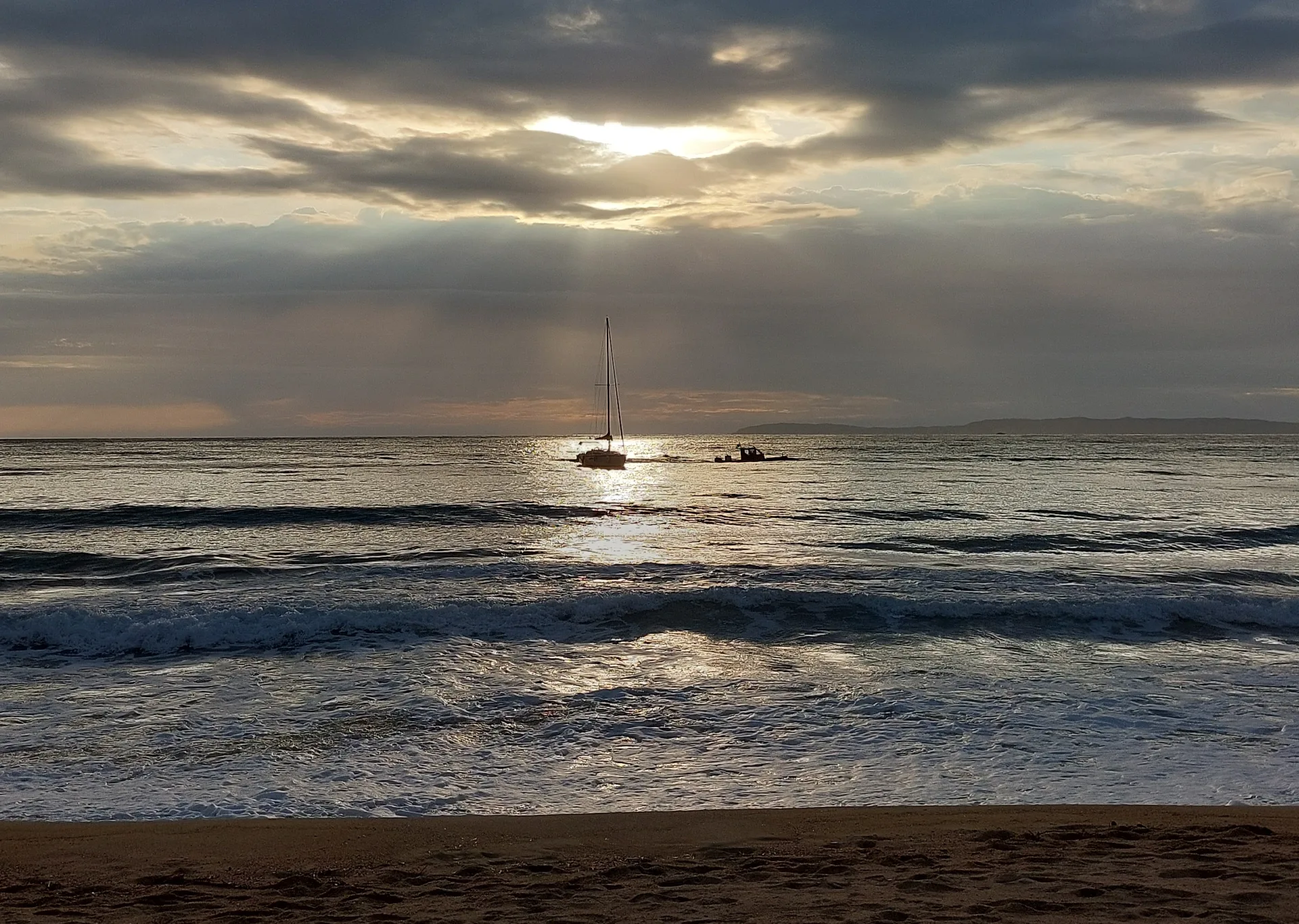 Lever de soleil mer