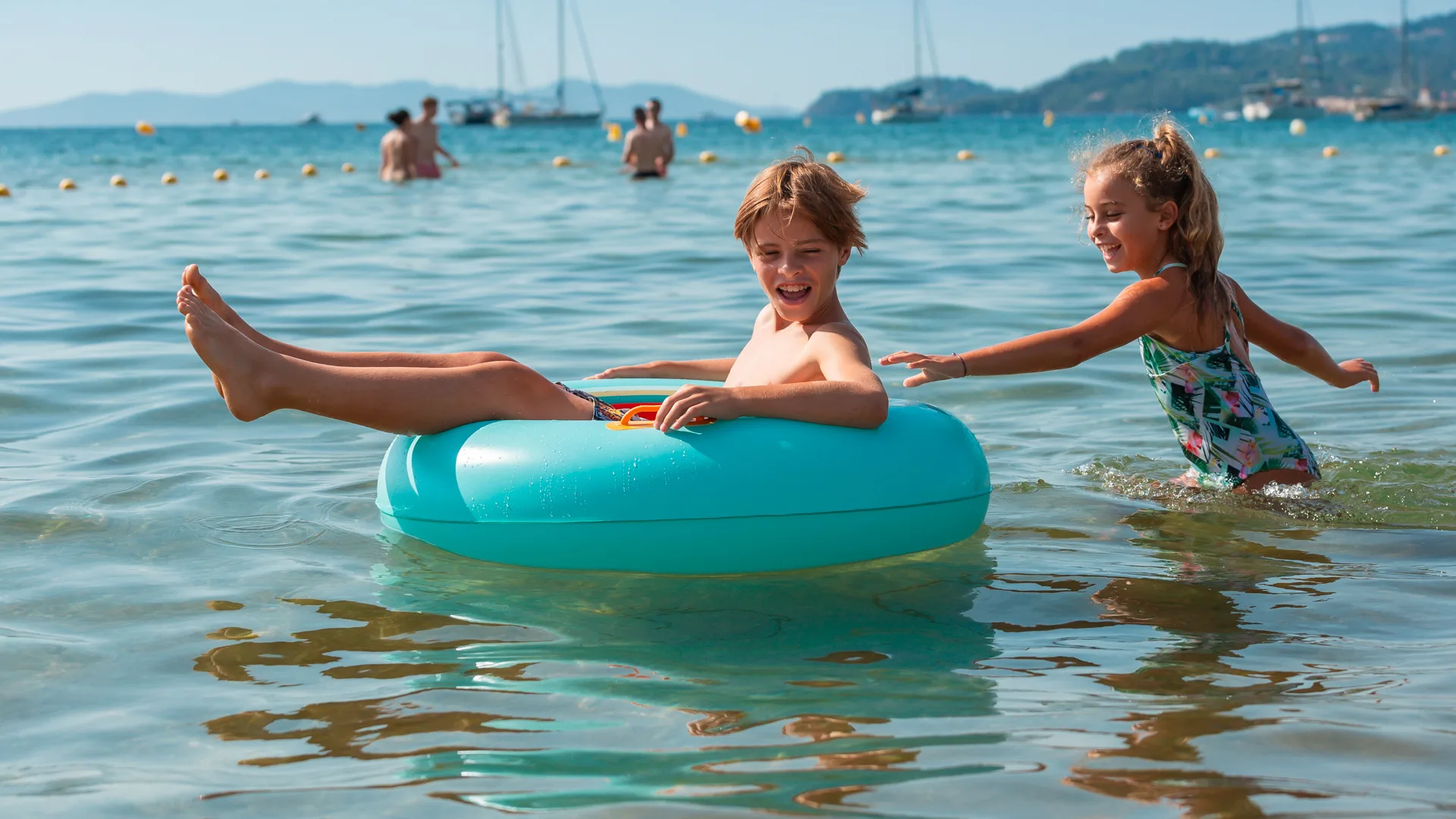 Plage enfants Le Lavandou