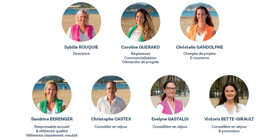 Equipe Office de tourisme Le Lavandou