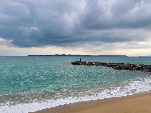 Pluie au Lavandou