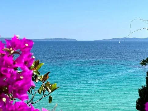 Vue mer Aiguebelle Le Lavandou